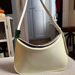 Bottega Veneta Cream Shoulder Bag